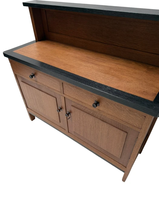 Art Deco Modernist Credenza or Sideboard by H. Fels for L.O.V. Oosterbeek